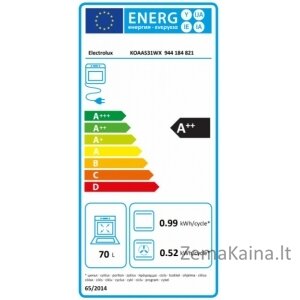 Orkaitė Electrolux KOAAS31WX 2