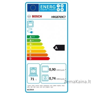 Orkaitė Bosch HRG8769C7 1