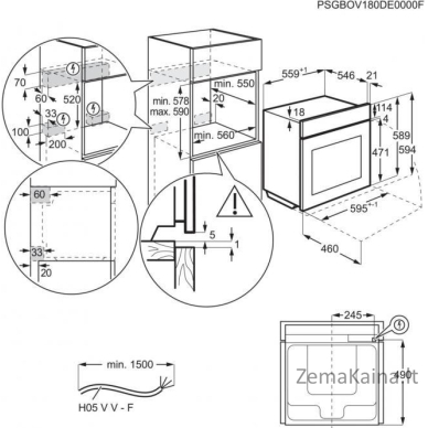 Orkaitė AEG BSE798380B 6