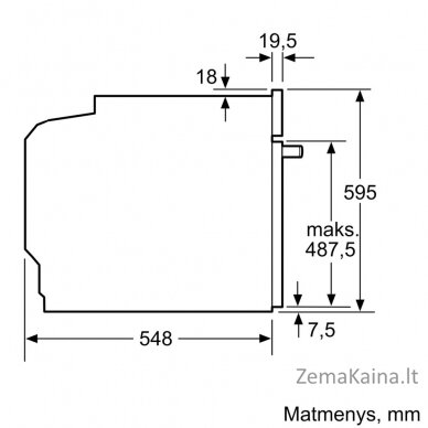 Orkaitė Bosch HBG7721B1 8