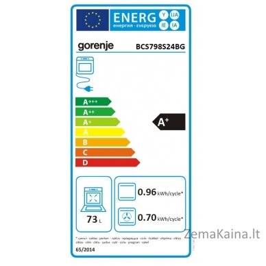 Orkaitė Gorenje BCS798S24BG 4