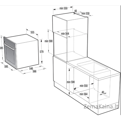 Orkaitė Gorenje BOP798S37BG 4