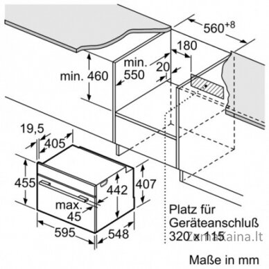 Orkaitė Siemens CM633GBW1 1