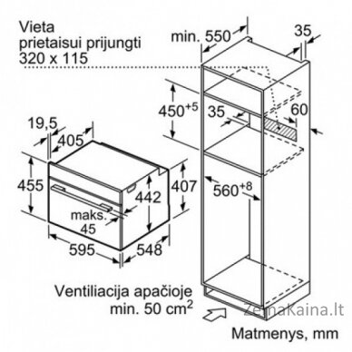 Orkaitė su mikrobangų funkcija SIEMENS CM656GBS1 8