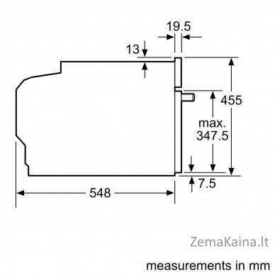 Orkaitė su mikrobangų funkcija SIEMENS CM678G4S1 10