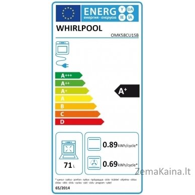 Orkaitė Whirlpool OMK58CU1SB 6