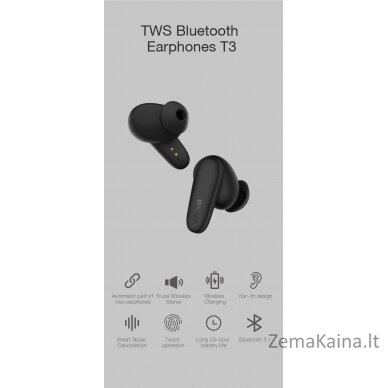 Orsen T3 Bluetooth Earphones black 1