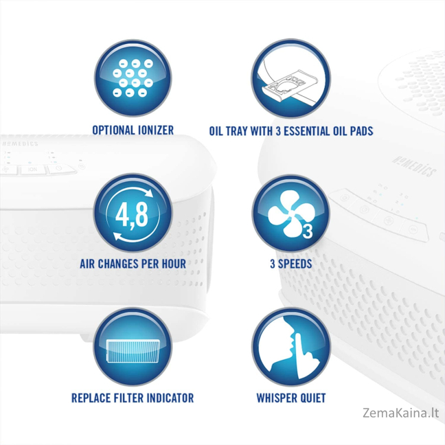 Oro valytuvas Homedics AP-DT10WT 3