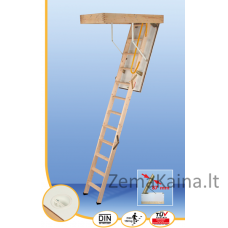 Palėpės laiptai Minka Complete  119 x 53 x 280 cm