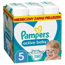 Pampers 5  Active-Baby Monthly Box 150 pc(s)