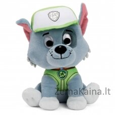 PAW PATROL Pliušinis šuniukas-patrulis ROCKY, 15cm