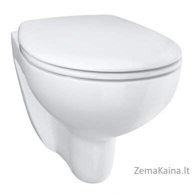 Pakabinamas klozetas su SoftClose dangčiu Grohe Bau Ceramic 39351000 2