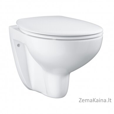 Pakabinamas klozetas su SoftClose dangčiu Grohe Bau Ceramic 39351000