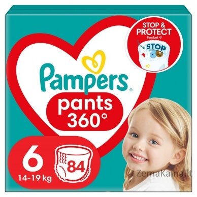 Pampers Pants Boy/Girl 6 84 pc(s) 1