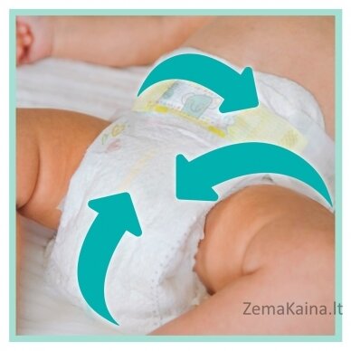 Pampers Premium Protection 81629463 vienkartinės sauskelnės Berniukams / mergaitėms 3 200 vnt 1