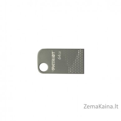 Patriot FLASHDRIVE Tab300 64GB USB 3.2 120MB/s, mini, aluminiowy, srebrny