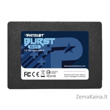 Patriot Memory BURST Elite 2.5" 2.5" 480 GB Serial ATA III 1