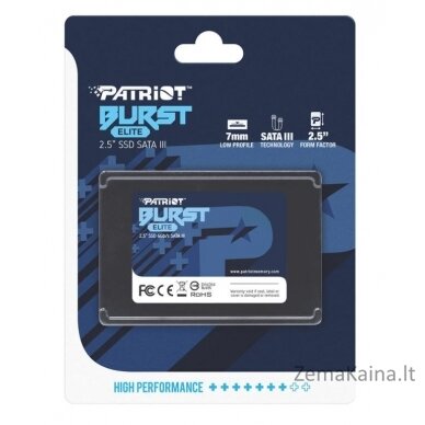 Patriot Memory BURST Elite 2.5" 2.5" 480 GB Serial ATA III