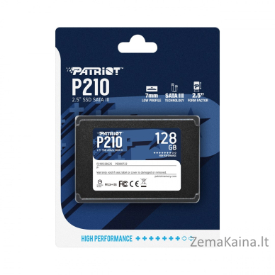 Patriot Memory P210 2.5" 128 GB „Serial ATA III“ 3