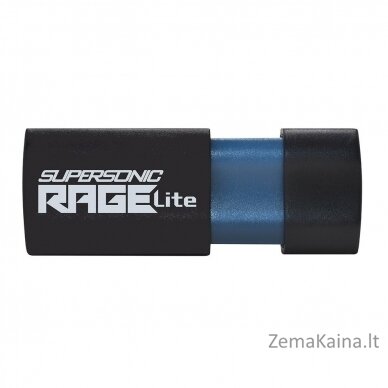 Patriot Memory Supersonic Rage Lite USB atmintukas 32 GB USB A tipo 3.2 Gen 1 (3.1 Gen 1) Juoda, Mėlyna