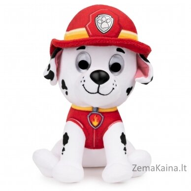 PAW PATROL Pliušinis šuniukas-patrulis MARSHALL, 15cm