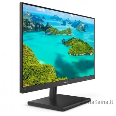 Philips E Line 245E1S/00 LED display 60,5 cm (23.8") 2560 x 1440 pikseliai 2K Ultra HD LCD Juoda 6