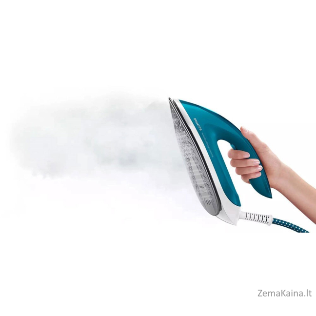 Philips GC6815/20 lygintuvas su garų generatoriumi 2400 W 1,3 L „SteamGlide“ padas Mėlyna, Balta 3