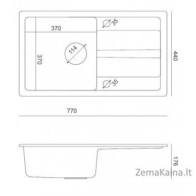 Plautuvės komplektas  Quadron TQ7744RMBEZ 1