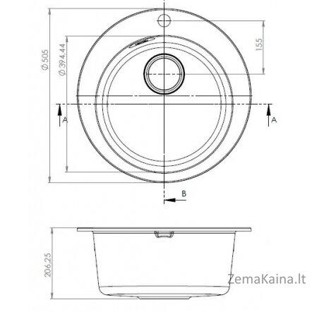 Plautuvė Alveus Victoria 3321091 1