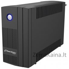 PowerWalker Basic VI 650 SB FR „Line-Interactive“ 0,65 kVA 360 W 2 AC išvestis(ys / čių)