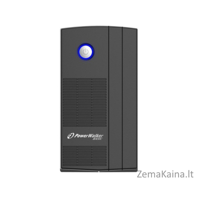 "PowerWalker" 10121070 UPS linijinė interaktyvi technologija 850 VA 480 W 2 maitinimo lizdai 1