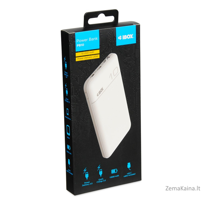 Power Bank iBOX PB10 10000 mAh 15