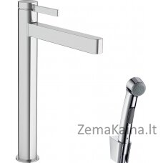 Praustuvo maišytuvas su bide dušeliu Hansgrohe Finoris 76220000, chromas