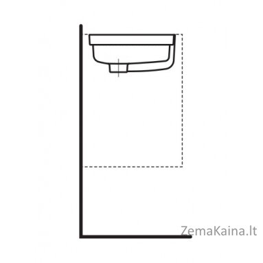 Prasutuvas Laufen Living City 535x360, H8124300001091 4