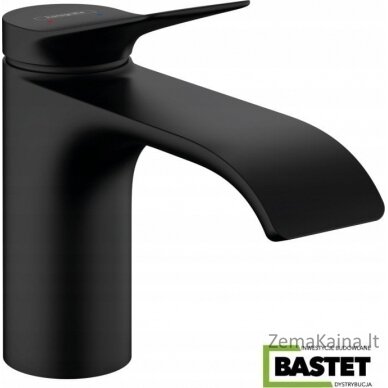 Praustuvo maišytuvas Hansgrohe Vivenis 80, 75010670, juodas matinis