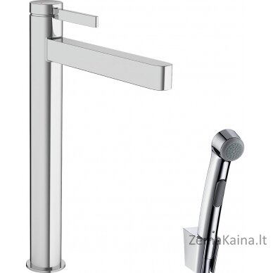 Praustuvo maišytuvas su bide dušeliu Hansgrohe Finoris 76220000, chromas