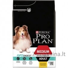 Purina Medium Adult Sensitive Digestion with OPTIDIGEST 14 kg Ėriena