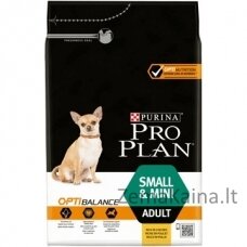 Purina SMALL & MINI ADULT 3 kg Adult (animal) Viščiukas