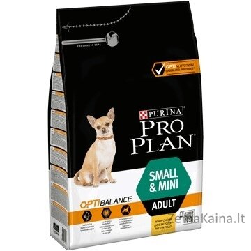 Purina SMALL & MINI ADULT 3 kg Adult (animal) Viščiukas 1