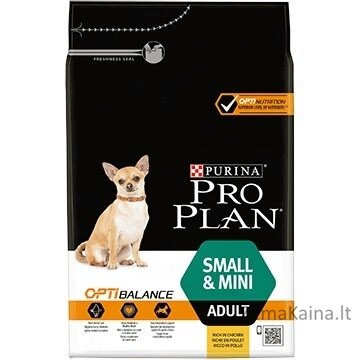 Purina Small & Mini Adult with OPTIBALANCE 7 kg Viščiukas