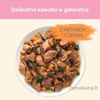 PURINA Cat Chow Kitten Turkey and Zucchini - drėgnas kačių maistas - 4 x 85g 3