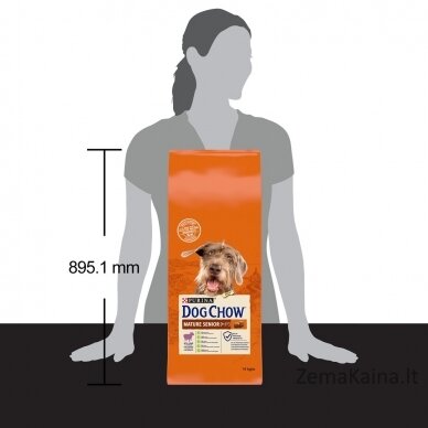 PURINA Dog Chow Mature Senior su ėriena - sausas maistas šunims - 14 kg 4