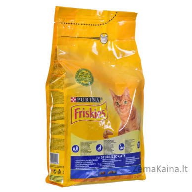 Purina FRISKIES Sterilized sausas kačių maistas 1,5 kg Adult