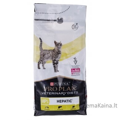 PURINA Veterinary Diets HP Hepatic Cat - sausas kačių maistas - 1,5 kg