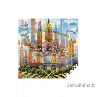 Puzzle Good Loot 1000 Imagination Tytus Brzozowski New York