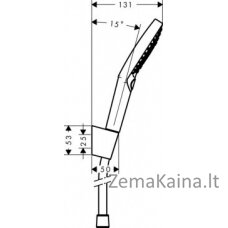 Rankinio dušo komplektas Hansgrohe Raindance Select S 26721000