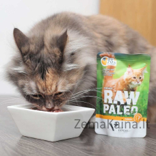 RAW PALEO Adult Cat Turkey - nourriture humide pour chats - 100 g