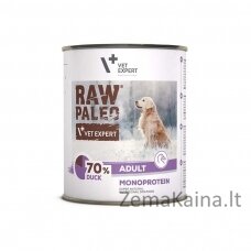 RAW PALEO Adult Monoprotein Duck - šlapias šunų maistas - 800 g