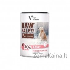 RAW PALEO Adult Monoprotein Pork - šlapias šunų maistas - 400 g