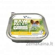 RAW PALEO Pate Mini Adult Beef - šlapias šunų maistas - 150 g